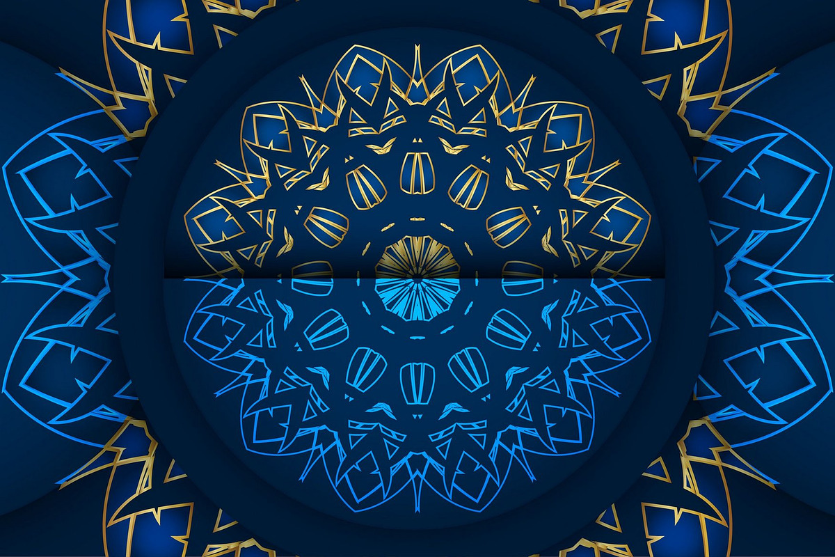 Mandala Vector Pattern Graphics Pack, a Background Graphic by NJ Himel (Photo 89 of 91)