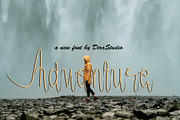 Adventure, a Script Font by Dira Studio (Thumbnail 1 of 6)