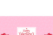 Hand-Drawn Valentine's Background, a Seasonal Illustration by MISS CHATZ (Thumbnail 3 of 3)