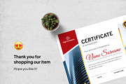 Certificate Template, a Stationery Template by Panen Creative (Thumbnail 3 of 3)