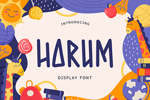 Harum Display Font