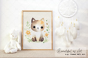 Watercolor Boho Animals, an Animal Illustration by Dazzling Art Boutique (Thumbnail 5 of 5)