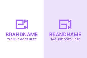 Letter E or G Video Camera Logo, a Branding & Logo Template by Pray Art Design Studio