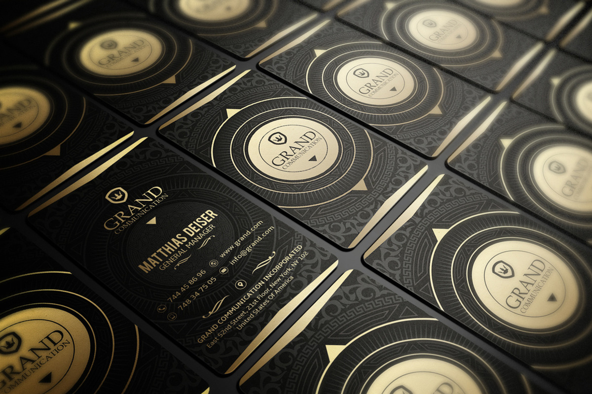 Unlimited Business Cards Bundle, a Business Card Template by Marvel (Photo 51 of 204)