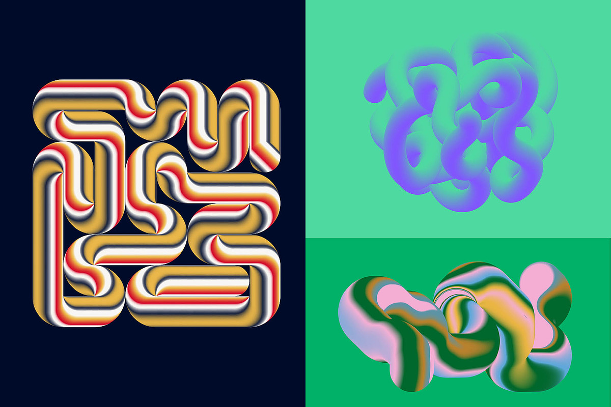 Gradient Blend Noise 3, an Object Graphic by kloroform (Photo 17 of 32)