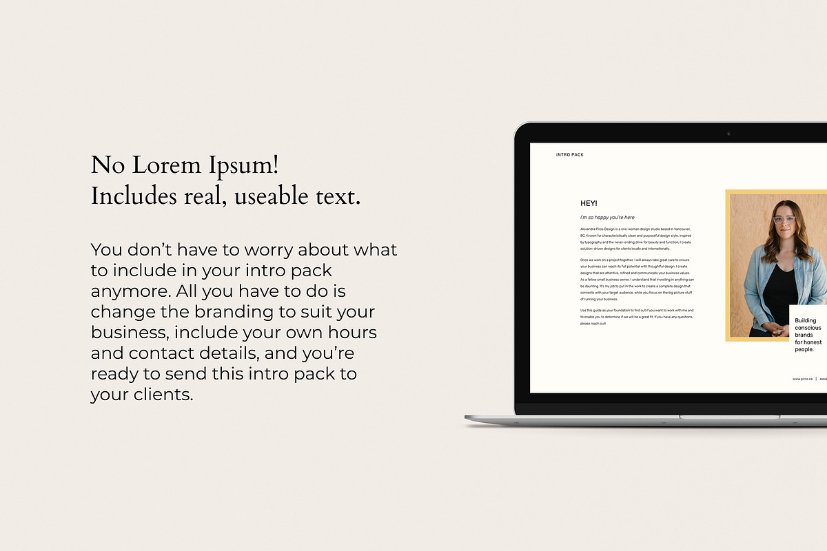 Client Welcome Kit, a Presentation Template by Alexandra Piros Design (Photo 9 of 12)