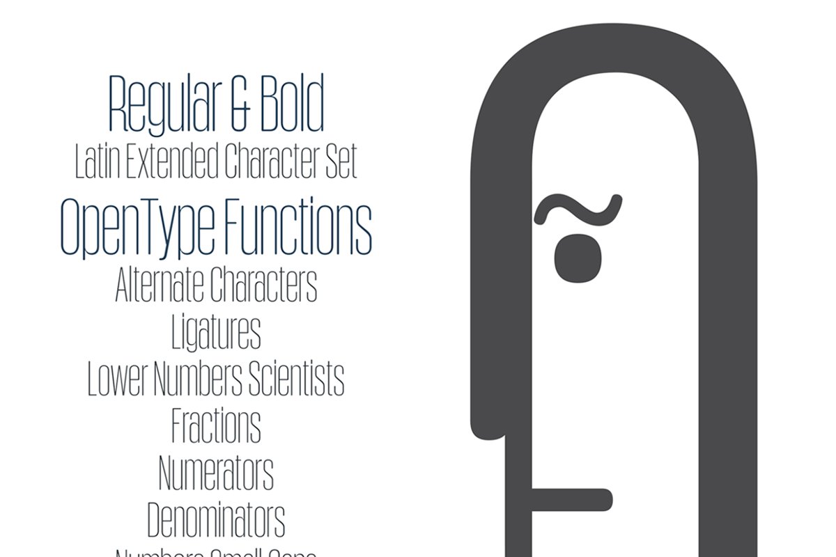 Obcecada Sans & Serif preview 2