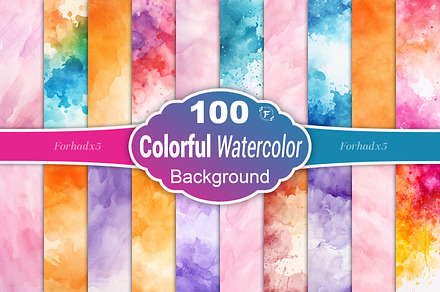 Watercolor Texture Digital Paper, a Texture Graphic by Forhadx5