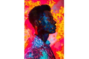 Double Exposure Fashion Portrait, an Abstract Photo by Lermont51