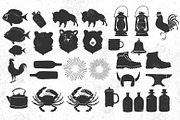 Brave New Font Pack & Graphic Extras, a Serif Font by Nicky Laatz (Thumbnail 4 of 5)