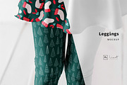 Kids Leggings Mockup, a Bottom Mockup by LinnestCreative (Thumbnail 4 of 5)