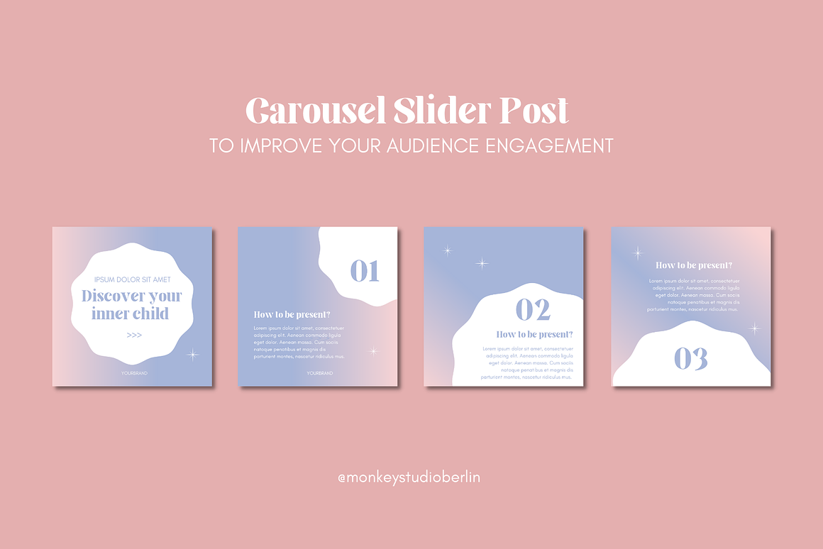 Meditation Wellness Instagram Bundle, a Marketing Template by This shop is closed (Photo 7 of 11)