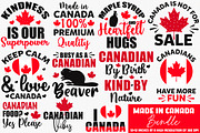 Made in Canada Bundle PNG, an Illustration by SinaCreation (Thumbnail 1 of 14)