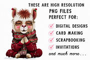 Whimsical Cozy Winter Animals Clipar, an Illustration by Libby Wishes (Thumbnail 3 of 3)