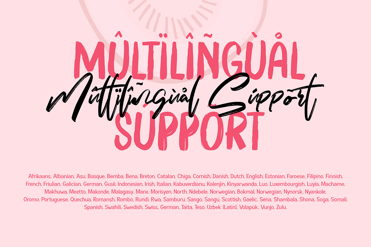 Pear Milk, a Handwritten Font by Dumadistyle (Photo 3 of 8)