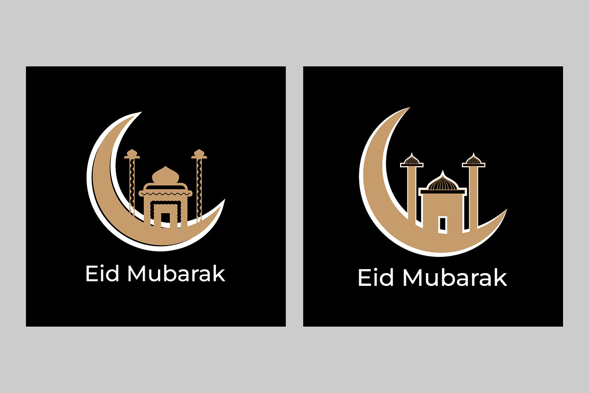 Eid Mubarak greeting Eid Mubarak, a Decorative Illustration by Lakhan1998 (Photo 2 of 6)