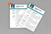 Creative Resume Layout with Cover, a Resume Template by PixelStudio (Thumbnail 2 of 5)