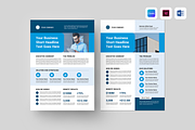 Business One Pager | Canva & MS Word, a Flyer Template by Leaflove (Thumbnail 1 of 5)