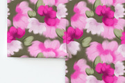 Vibrant pink abstract painted flower, a Pattern Graphic by Nocito Design (Thumbnail 3 of 6)