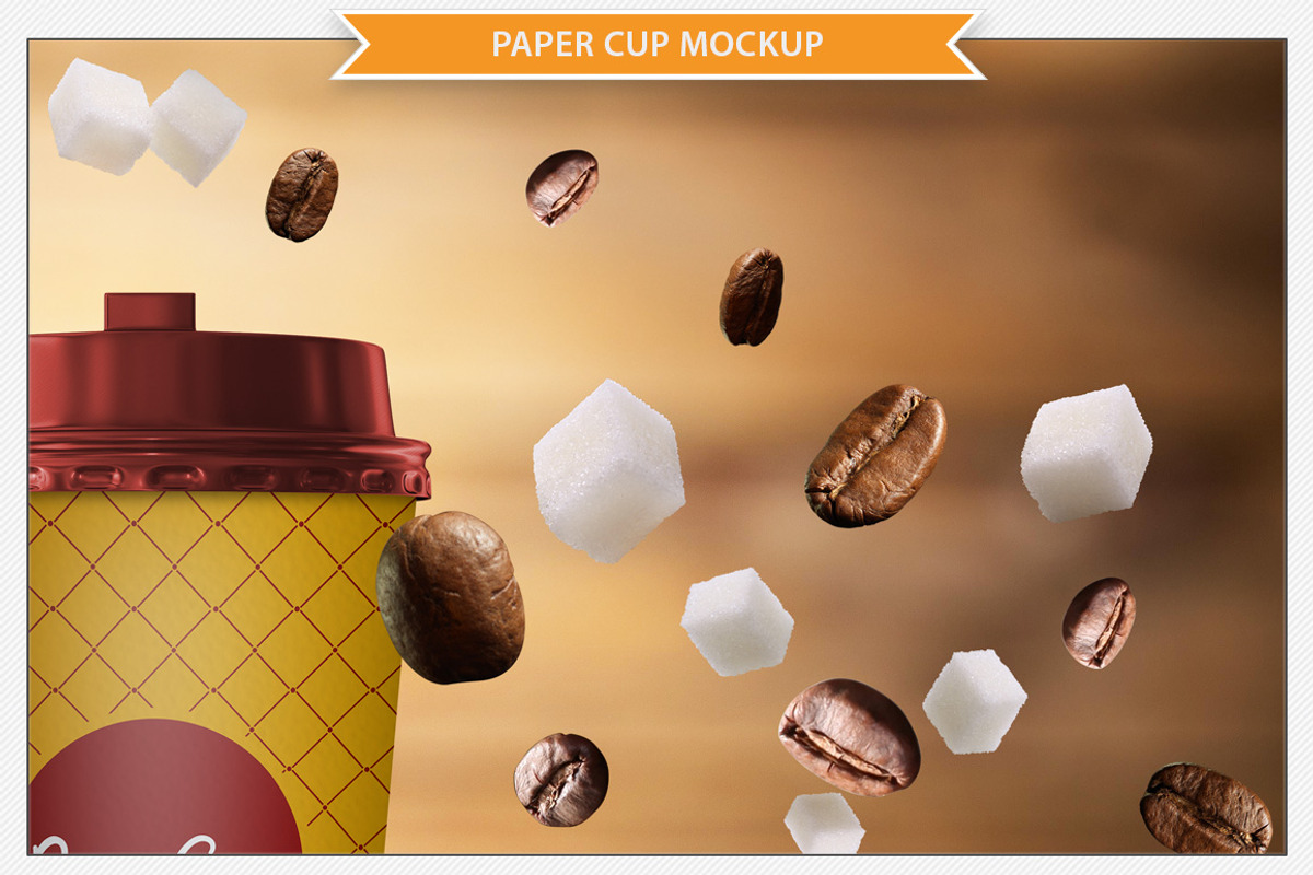 Coffee Paper Cup Mockup, a Cups & Container Mockup by Plus Media (Photo 4 of 5)