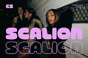 CS Scalion – Chunky Display Font, a Sans Serif Font by Craft Supply Co. (Thumbnail 1 of 8)