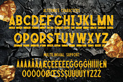 Grounded Cracked Font Family, a Sans Serif Font by JumboDesign (Thumbnail 6 of 7)