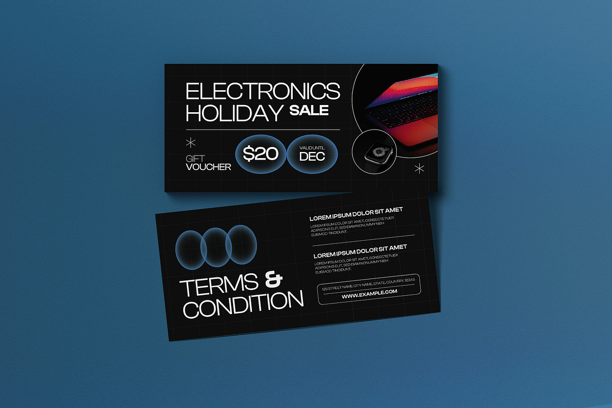 Electronics Holiday Sale Voucher