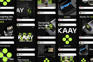 KAAY Instagram Posts Template Kit