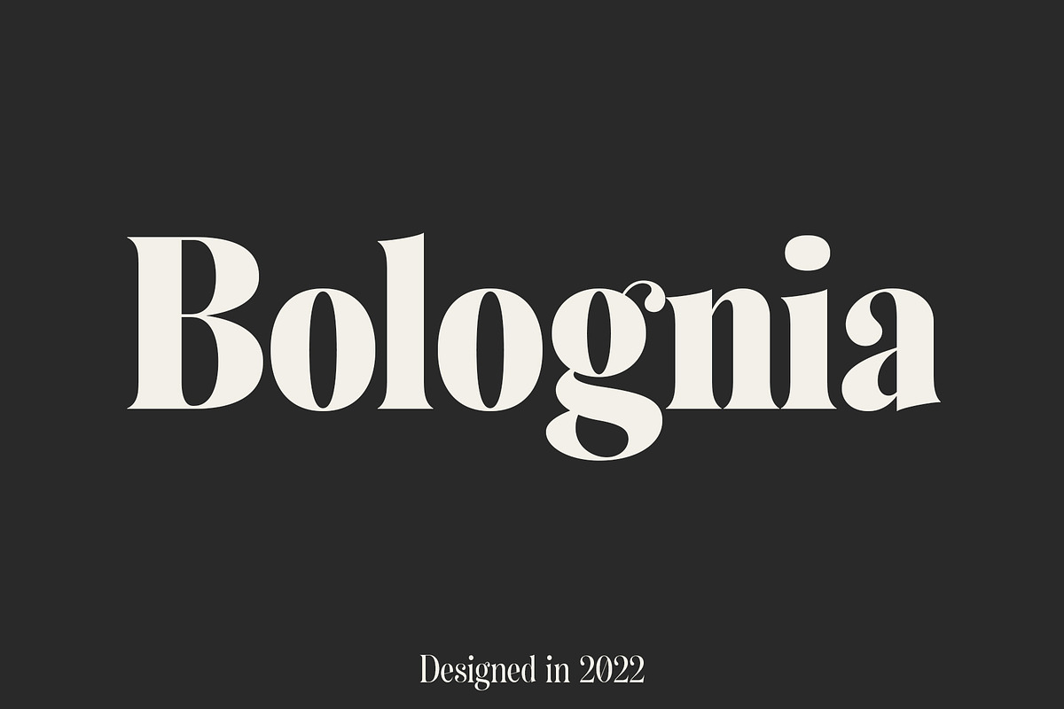 Bolognia - Classic Serif, a Serif Font by Craft Supply Co. (Photo 1 of 8)