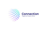 Connection Logo Global Tech Business, a Design Template by Signatoro (Thumbnail 3 of 3)