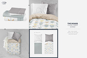 Bedding Multiboard Mockup, an Apparel Mockup by Denny's Mock-ups (Thumbnail 3 of 9)