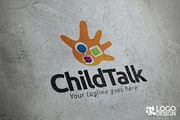 Child Talk, a Branding & Logo Template by KitCreativeStudio2 (Thumbnail 5 of 5)