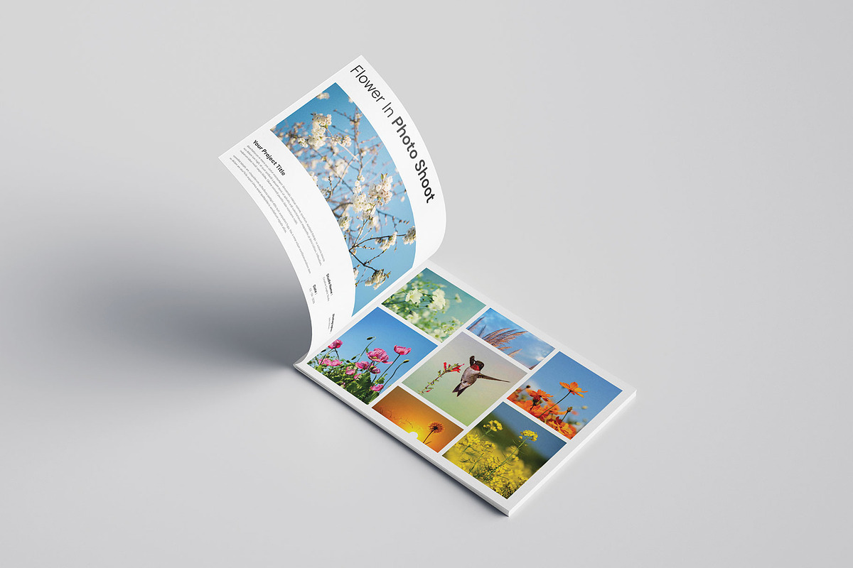 Photo Album Book Template Landscape, a Magazine Template by Cleffon_Graphic_Studio (Photo 8 of 9)