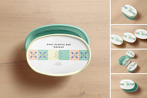 Plastic Container Mockup
