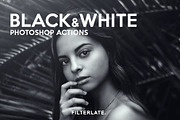Black & White | Photoshop Actions, an Action Add-On by Filterlate (Thumbnail 1 of 7)