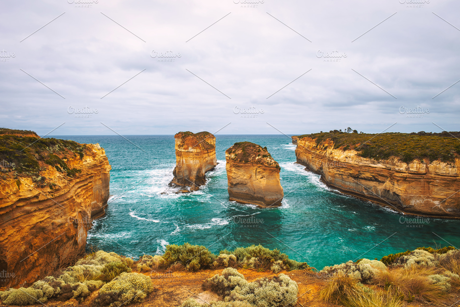 Loch ard gorge  in victoria australia near port campbell containing great, a Nature Photo by Nick Fox