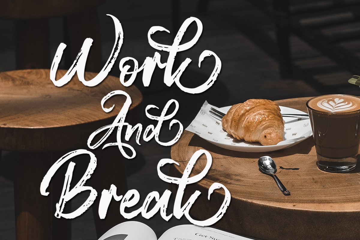 Abrupt, a Script Font by Akifatype. (Photo 5 of 7)