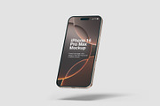 iPhone 16 Pro Max Mockups, an iPhone Mockup by graphiccrew (Thumbnail 2 of 16)