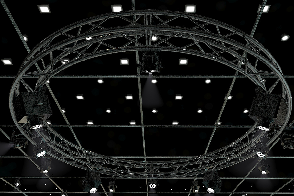 TV Studio Entertainment Set 1, an Architecture 3D Model by akerStudio (Photo 13 of 26)