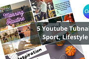 YouTube Thumbnail Template, a Branding & Logo Template by One Zer (Thumbnail 7 of 7)