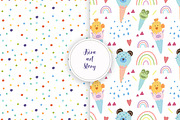 Ice cream animals collection., an Animal Illustration by Kira Konoshenko (Thumbnail 6 of 11)