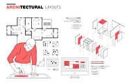 Architectural layouts, a Household Mockup by Vladimir Vihrev (Thumbnail 8 of 12)