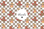 Animal Heros Seamless Patterns, an Illustration by Andrea Liesert (Thumbnail 7 of 7)