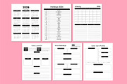 2026 Tarot Journal / KDP Interior, a Stationery Template by Shumaya (Thumbnail 2 of 6)