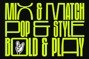 Comparison Display, a Sans Serif Font by Prioritype Co (Thumbnail 2 of 10)