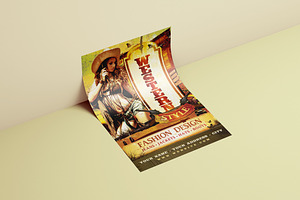 Western Style Flyer Template