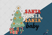 Santa Baby With Christmas Tree Png, an Illustration by Creative Art (Thumbnail 6 of 6)