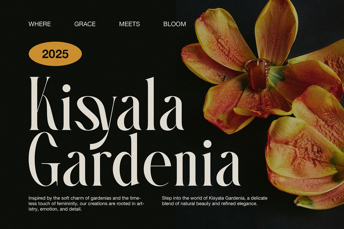 Nesty Elegant Serif Font, a Serif Font by Graphicxell (Photo 4 of 8)
