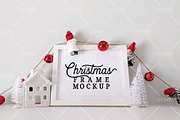Christmas Frame Bundle 1, a Product Mockup by CatBoneDesign (Thumbnail 12 of 18)