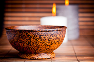 Exotic Bowl and Candles, a Beauty & Fashion Photo by THP Creative
